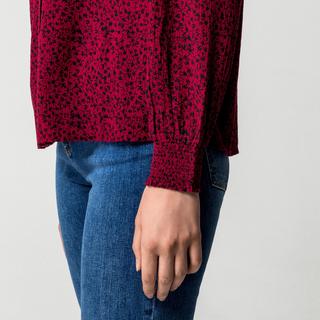 Manor Woman Chemisier imprimé à manches longues  