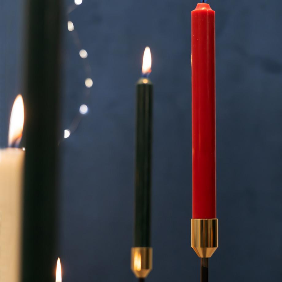 Balthasar Bougies flambeaux, 4 pièces Organic 