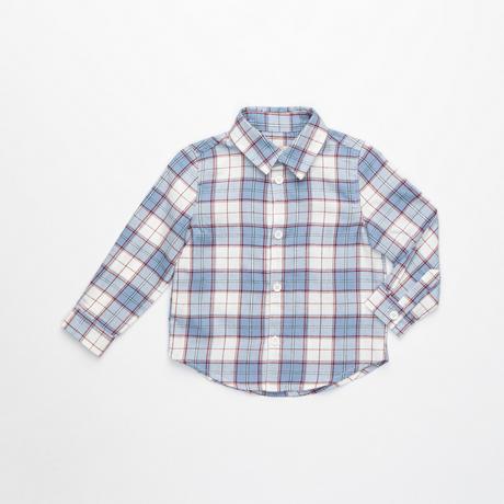 Manor Baby Kariertes Langarmhemd  