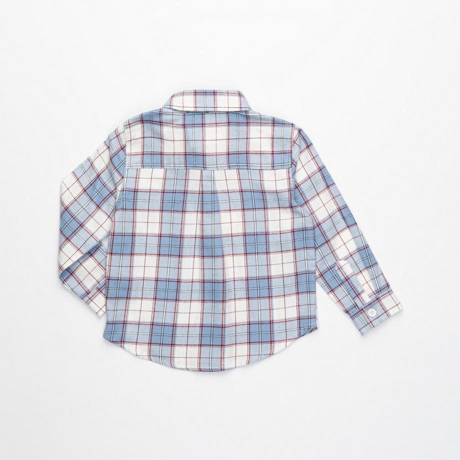 Manor Baby Chemise à carreaux manches longues  