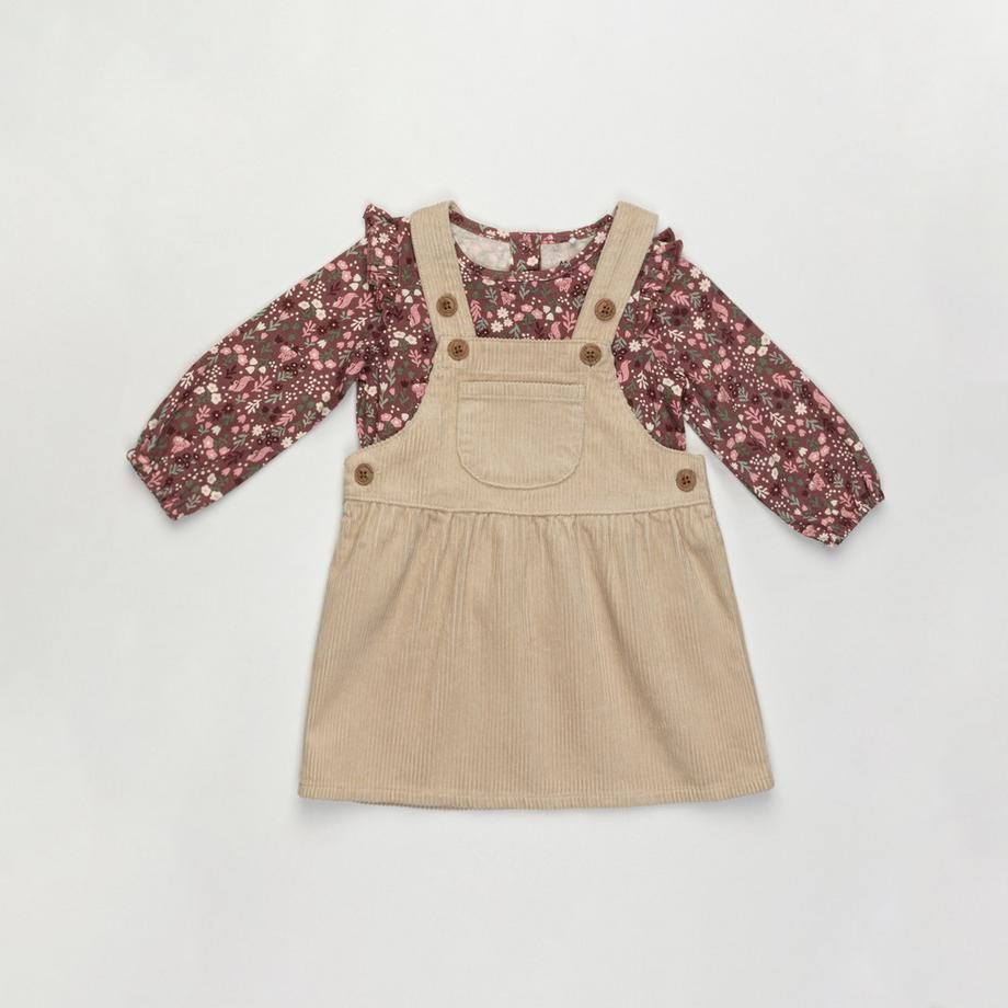 Set: Robe & pantalon bouffant