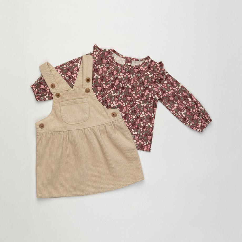 Manor Baby Abito Calzoni a Sbuffo Set  