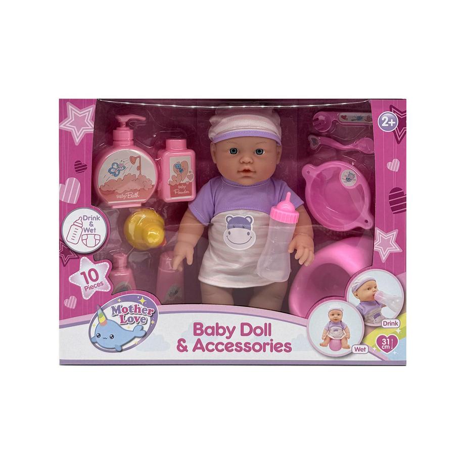 Mother Love  Bambola con accessori 