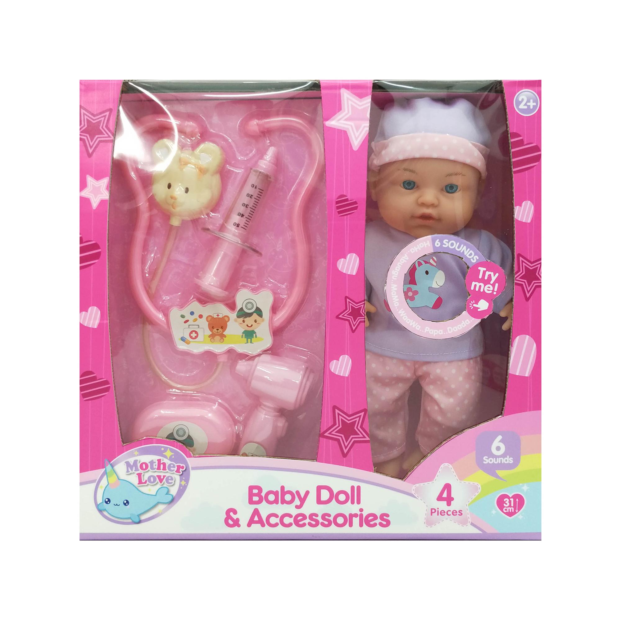 Mother Love  Puppe mit Doktorset 