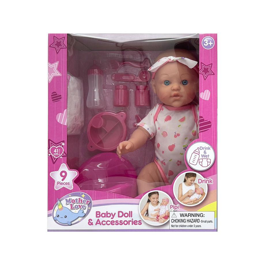 Mother Love  Bambola con accessori  