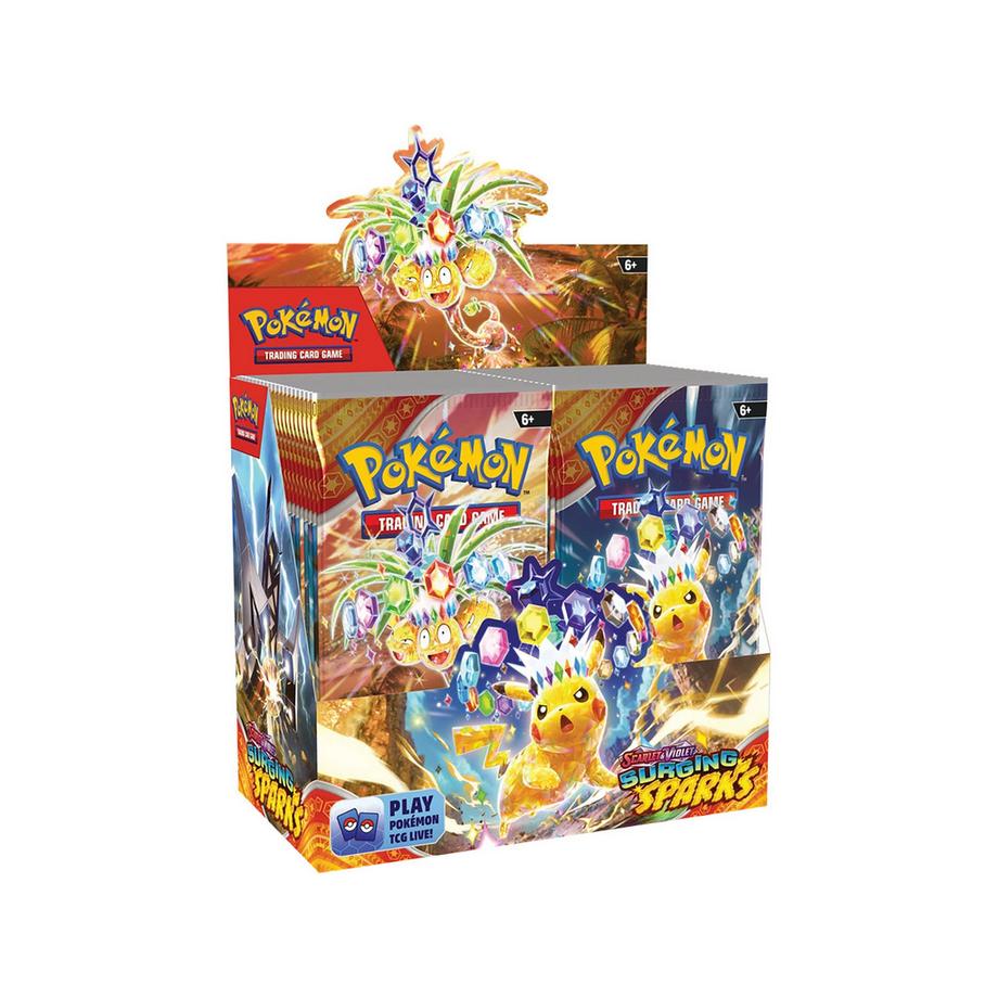 Pokémon  Scarlet & Violet Surging Sparks Booster, inglese, modelli assortiti 