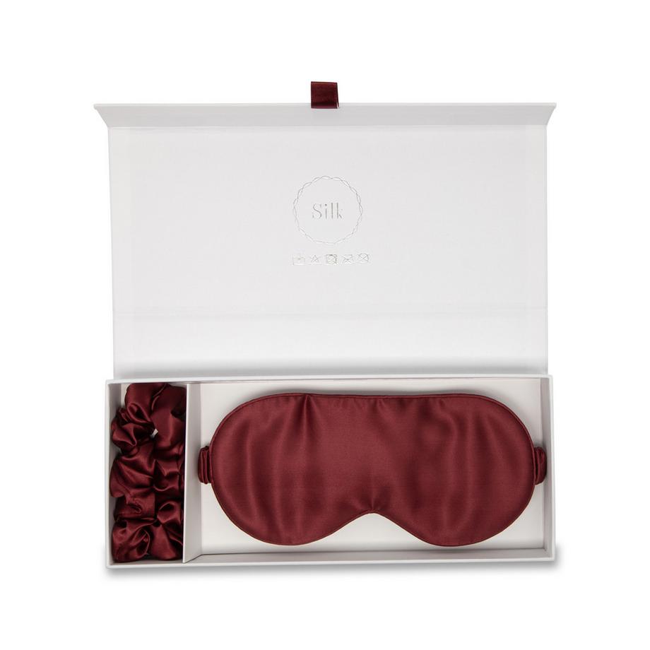 Manor Set regalo Silka Seiden Schlafmaske & Haargummi 
