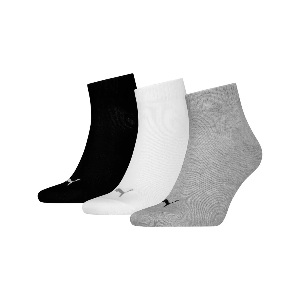 PUMA Kurzsocken "Socken Quarter Plain 3P 3er Pack"