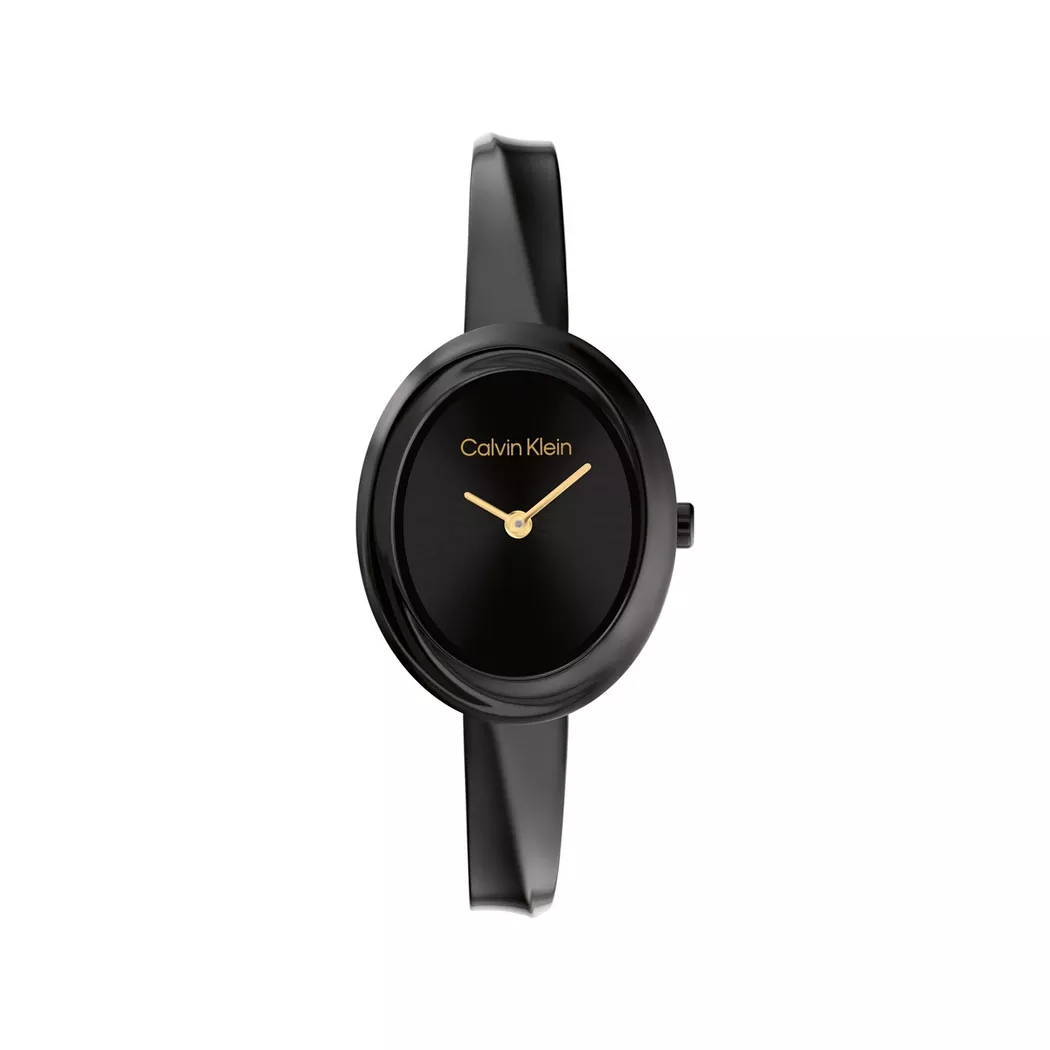 Calvin Klein - Analoguhr, Twisted Bezel, 24mm, Black