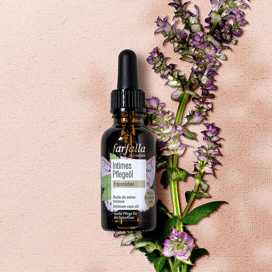 farfalla  Frauenleben Intimes Pflegeöl 