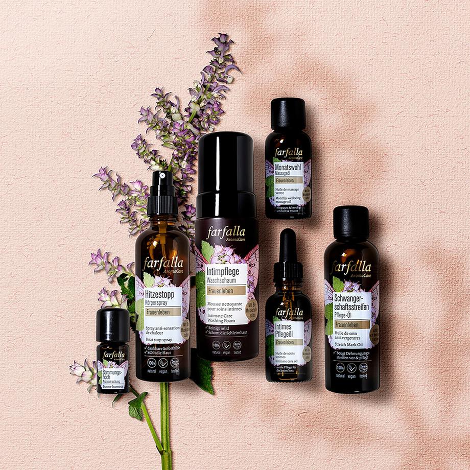 farfalla  Frauenleben Intimes Pflegeöl 