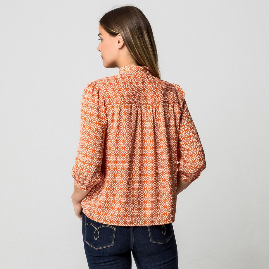 Manor Woman Bluse Regular Fit Allover Print  