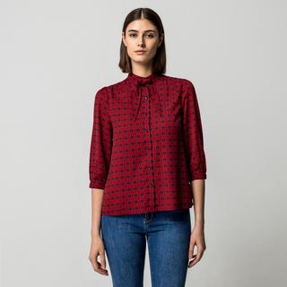 Manor Woman Bluse Regular Fit Allover Print  