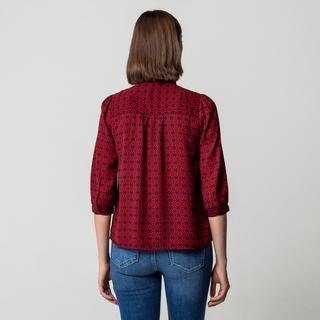 Manor Woman Bluse Regular Fit Allover Print  