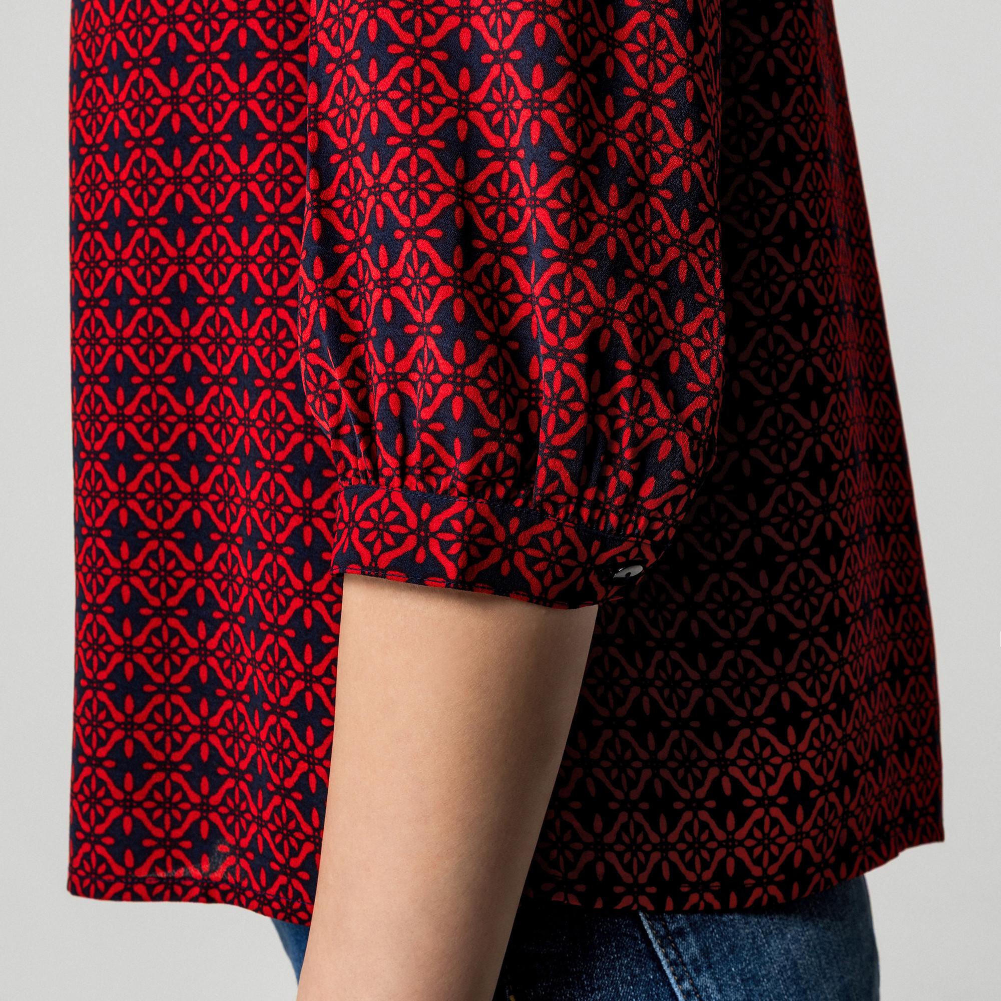 Manor Woman Bluse Regular Fit Allover Print  