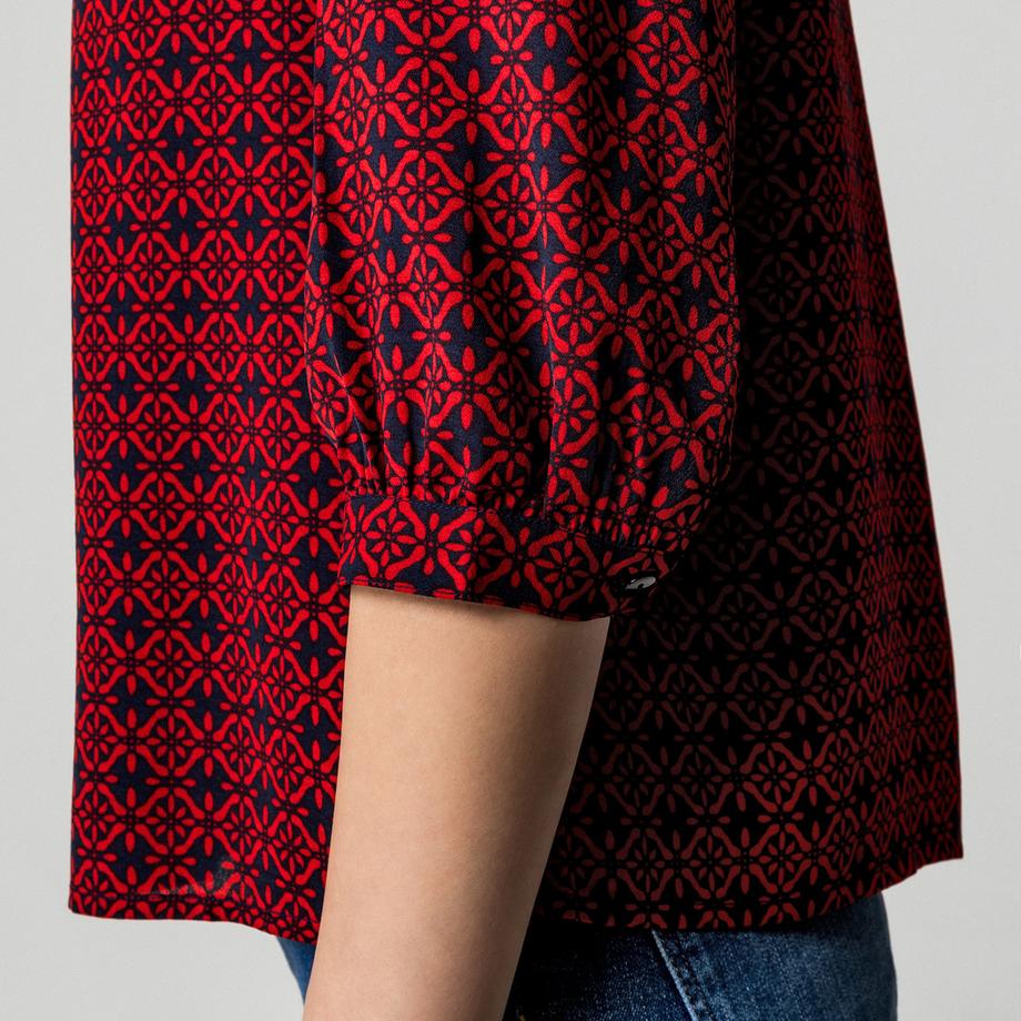 Manor Woman Camicetta Regular Fit Stampa All-over  