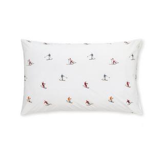 Manor Ski Forever Federa in percalle ricamata  