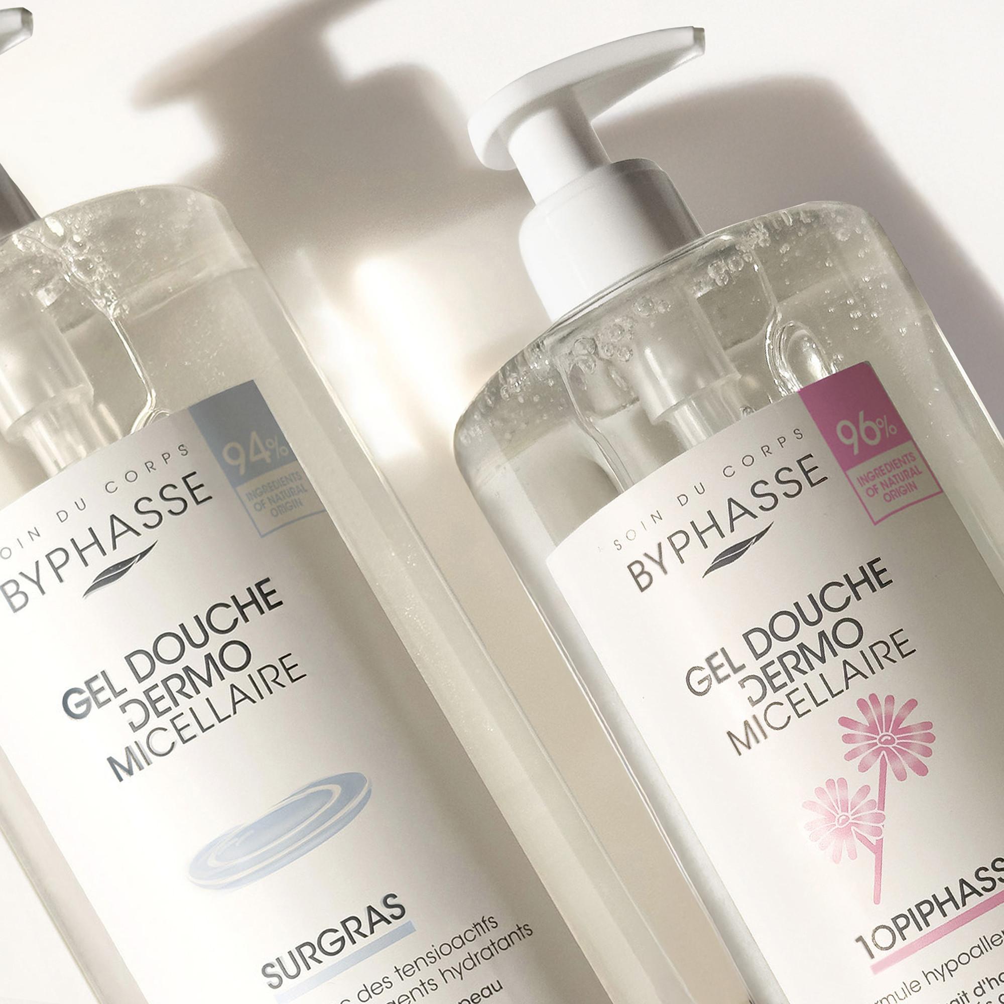 BYPHASSE  Gel Doccia Dermo Micellare Topiphasse Pelli Normali E Secche 