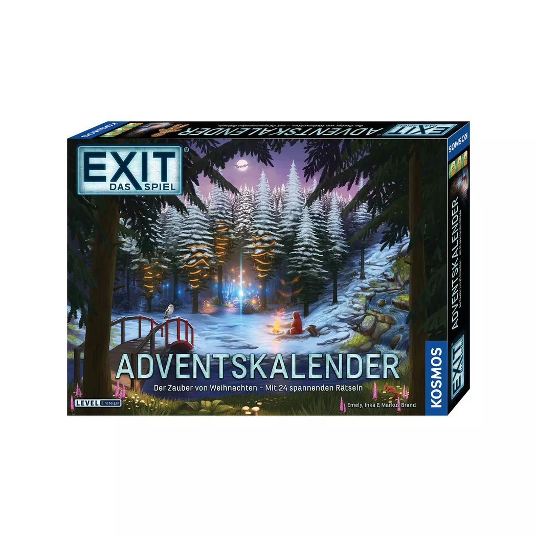 Kosmos - Exit Adventskalender 2025, deutsch, Multicolor