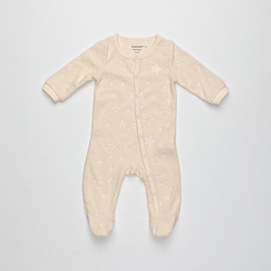 Manor Baby Flecce overall stars Pigiama 