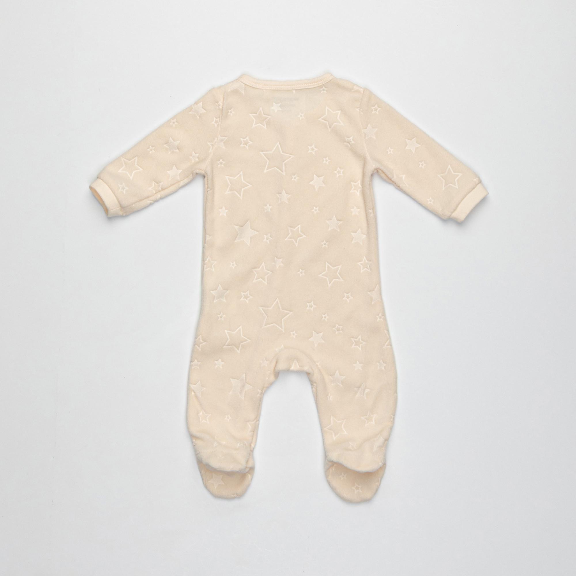 Manor Baby Flecce overall stars Pyjama 