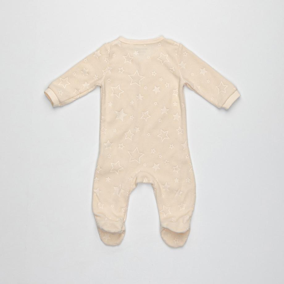 Manor Baby Flecce overall stars Pigiama 