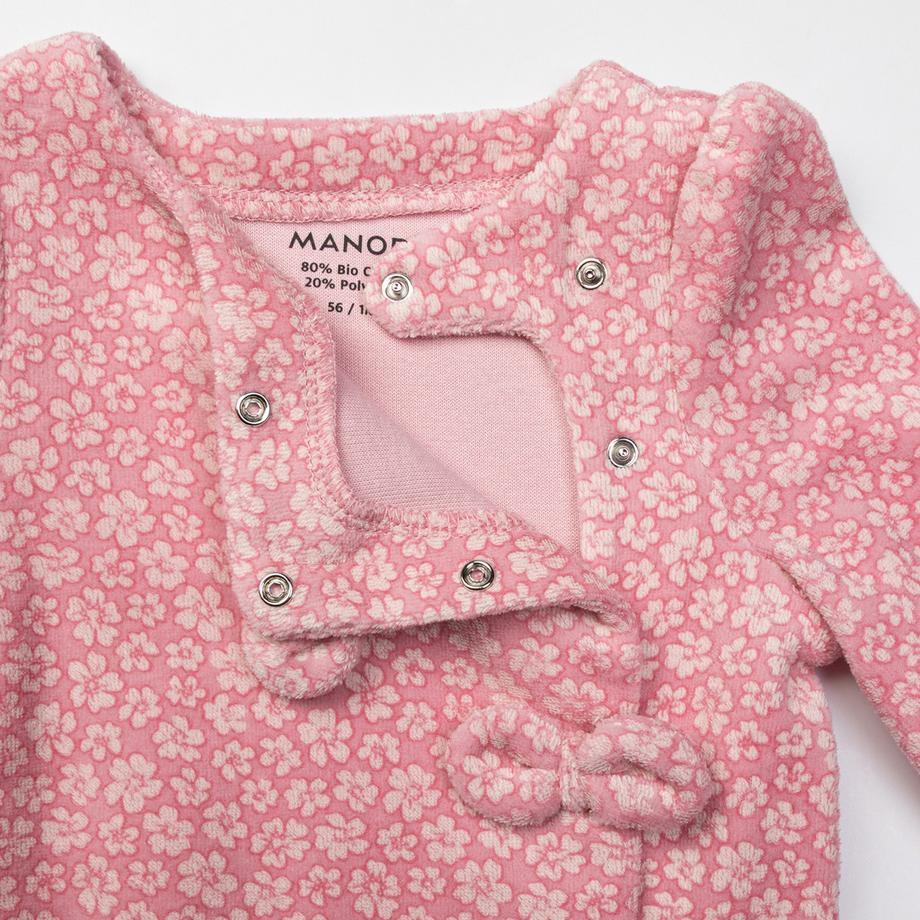 Manor Baby Duo Pyjama Fleur Pigiama, confezione da 2 