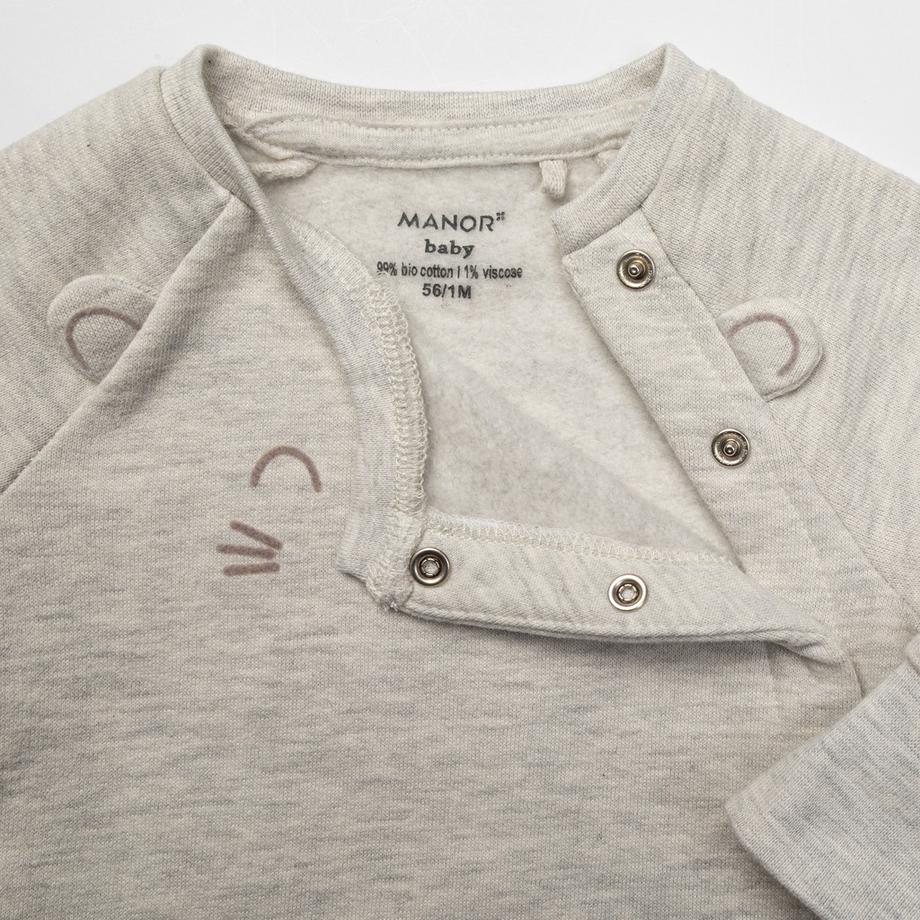 Manor Baby 2er Set Maus Pyjama-Set 