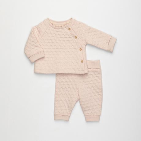 Manor Baby 2er Set Herz Pyjama-Set 