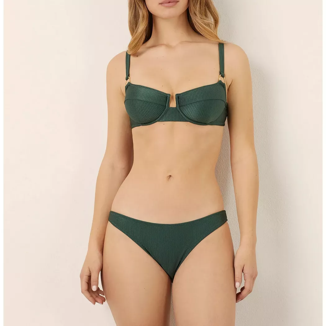 Yamamay - Bikinioberteil, für Damen, Dunkelgrün, Größe 85B