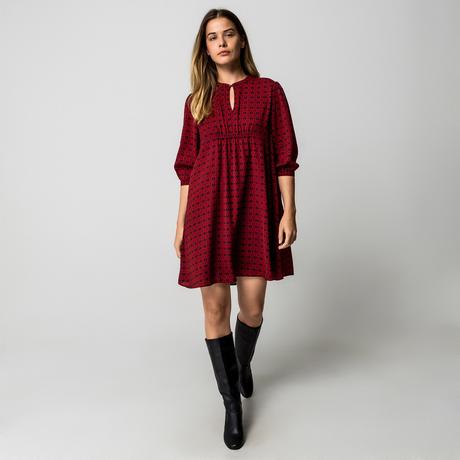 Manor Woman Minikleid mit Ornament-Print  