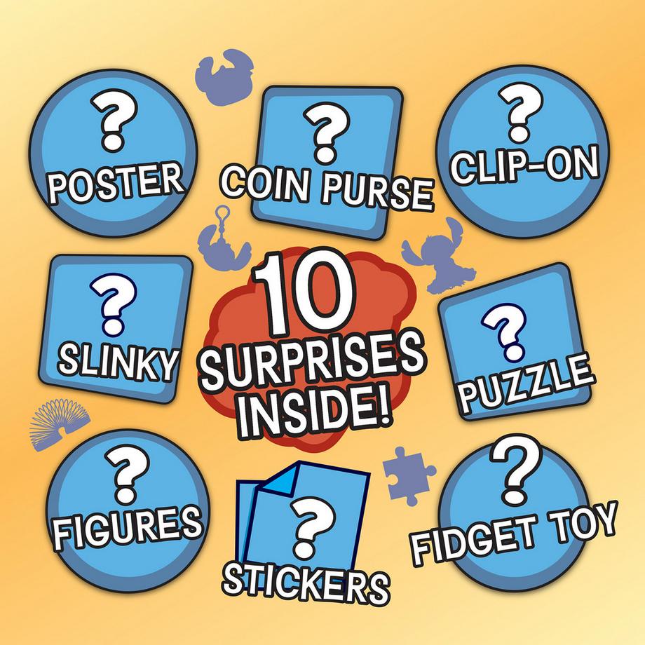 Just Play  Capsula misteriosa Jumbo Disney Stitch, Pacchetto sorpresa 