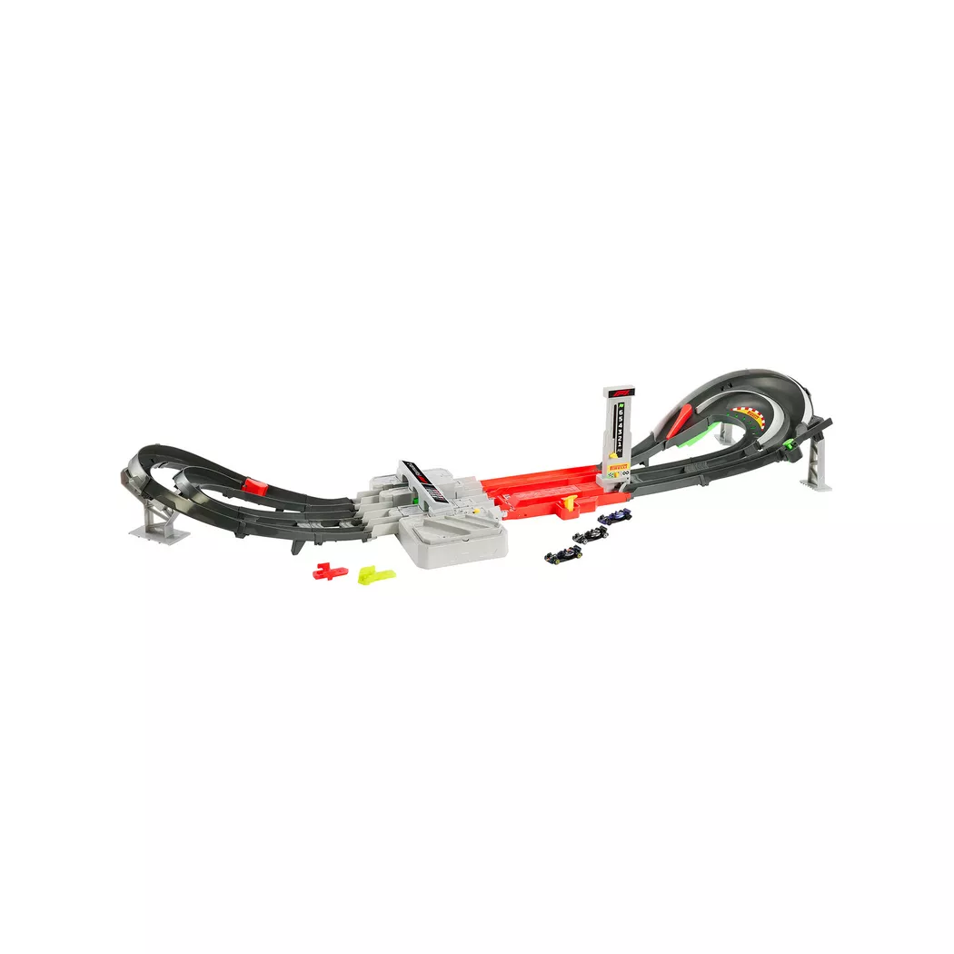 Hot Wheels - Racing Formel 1 Grand Prix Rennstrecke, Multicolor