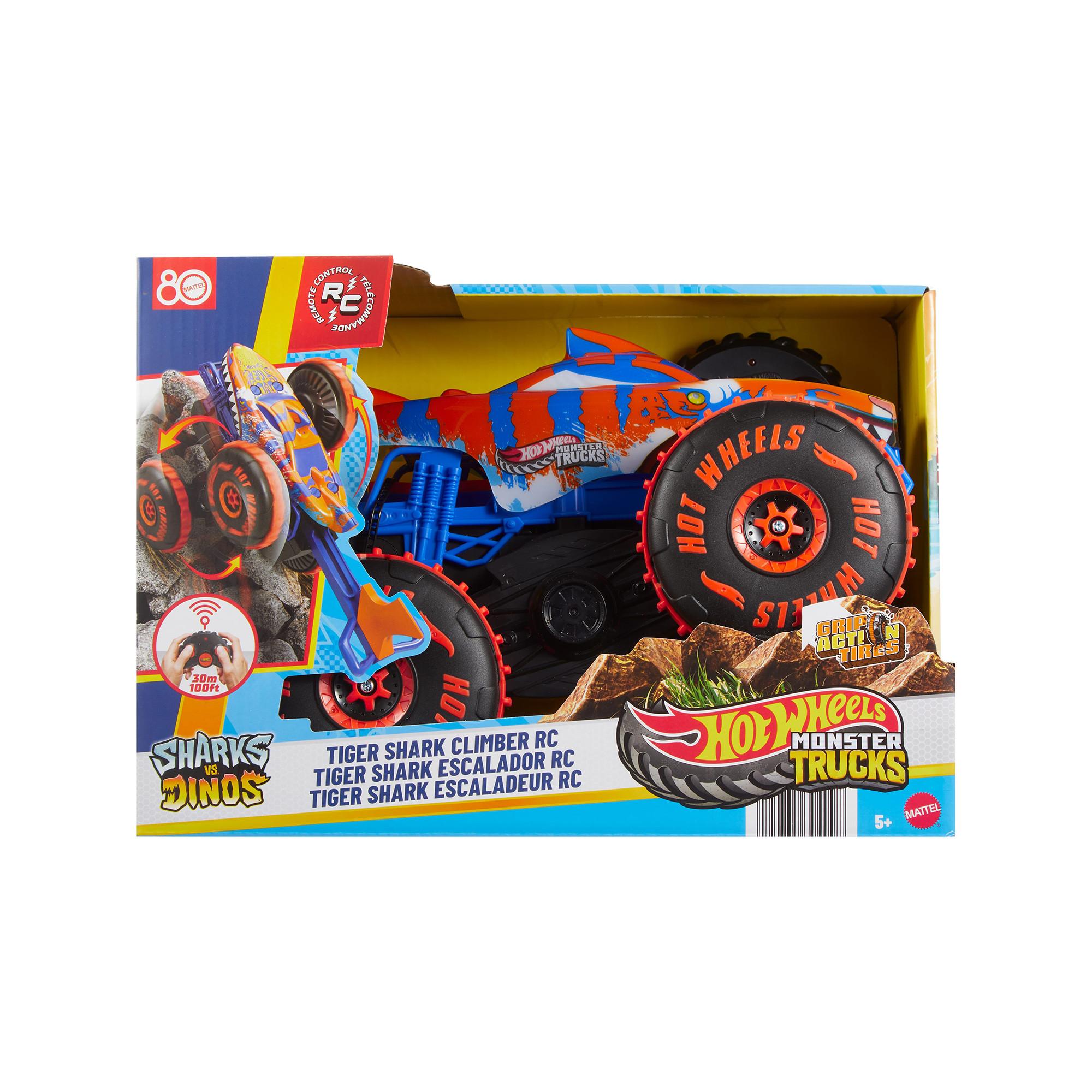 Hot Wheels  RC Monster Trucks Tiger Shark Climber 