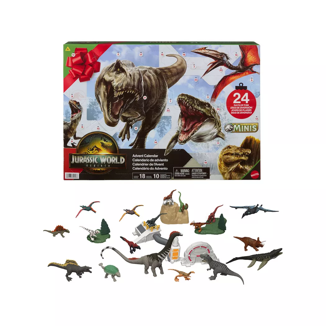 Mattel - Jurassic World Adventskalender, Multicolor