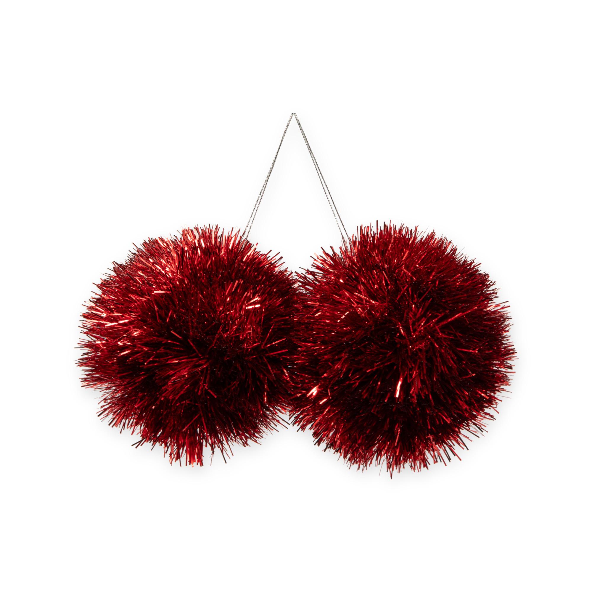  Manor Weihnachtskugel Ornament Silver 10cm 2