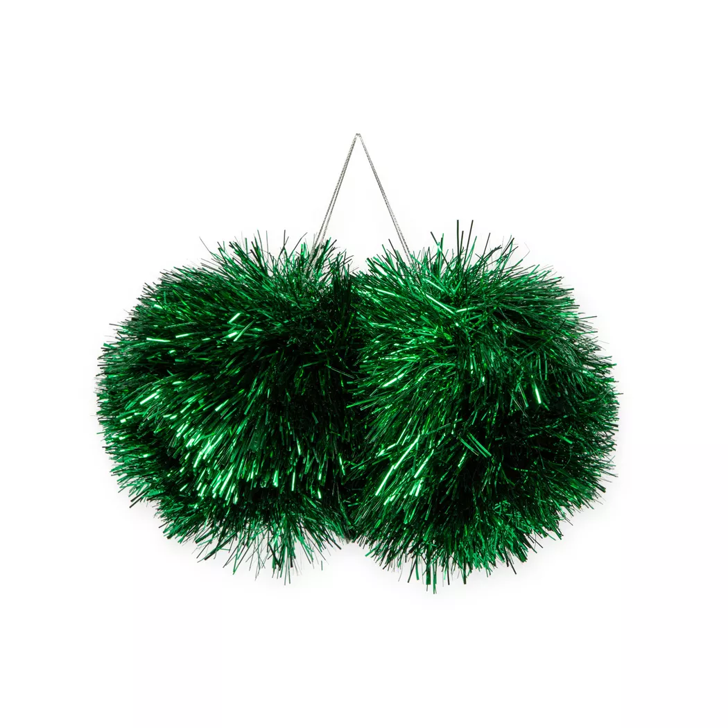 Manor - Weihnachtskugel, 15 cm durchm., Grün