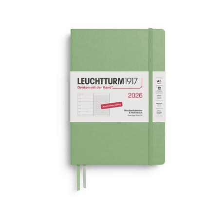 Leuchtturm1917 Agenda hebdomadaire 2026 