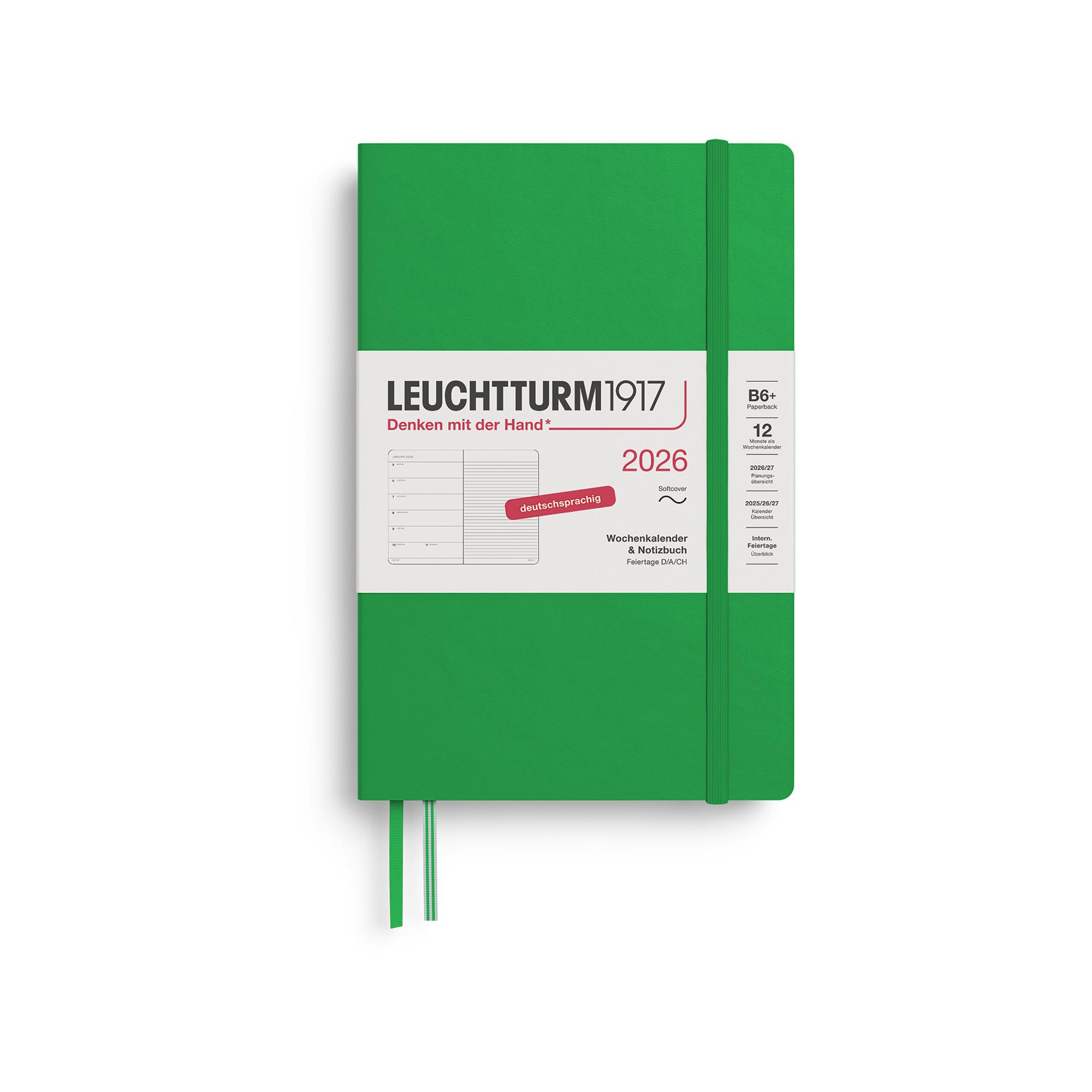 Leuchtturm1917 Agenda hebdomadaire 2026 