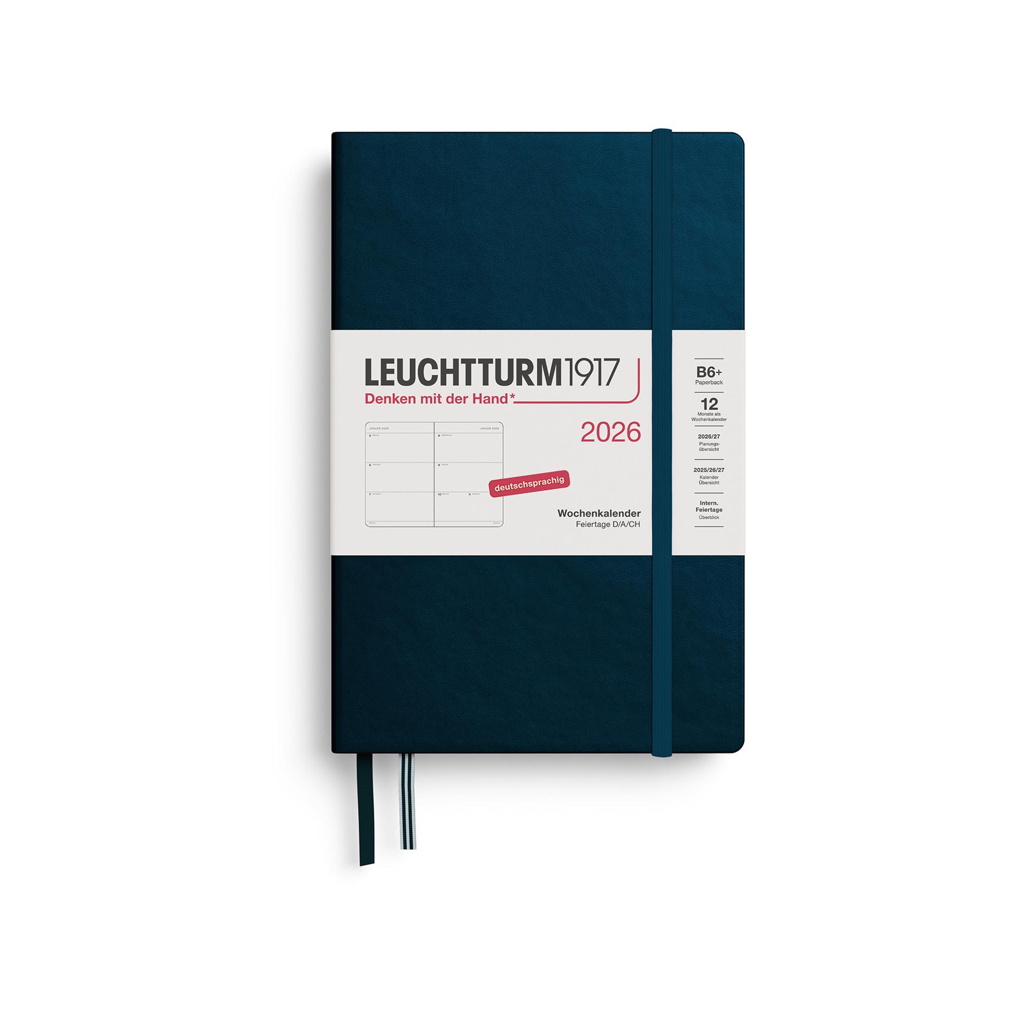Leuchtturm1917 Agenda settimanale 2026 