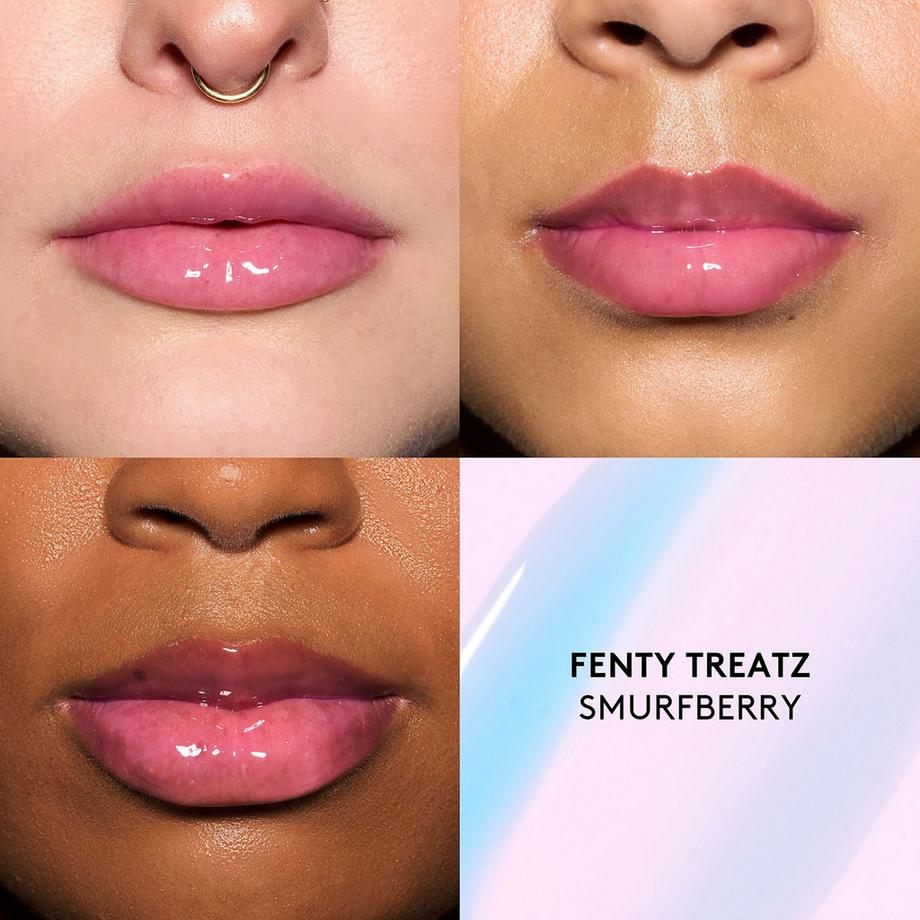 Fenty Beauty By Rihanna  Smurfette Smooches - Duo Essenziale Labbra + Portachiavi 