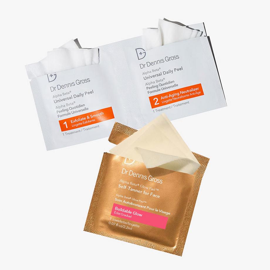 Dr Dennis Gross  Alpha Beta - Selbstbräunendes Glow-Pad für das Gesicht 