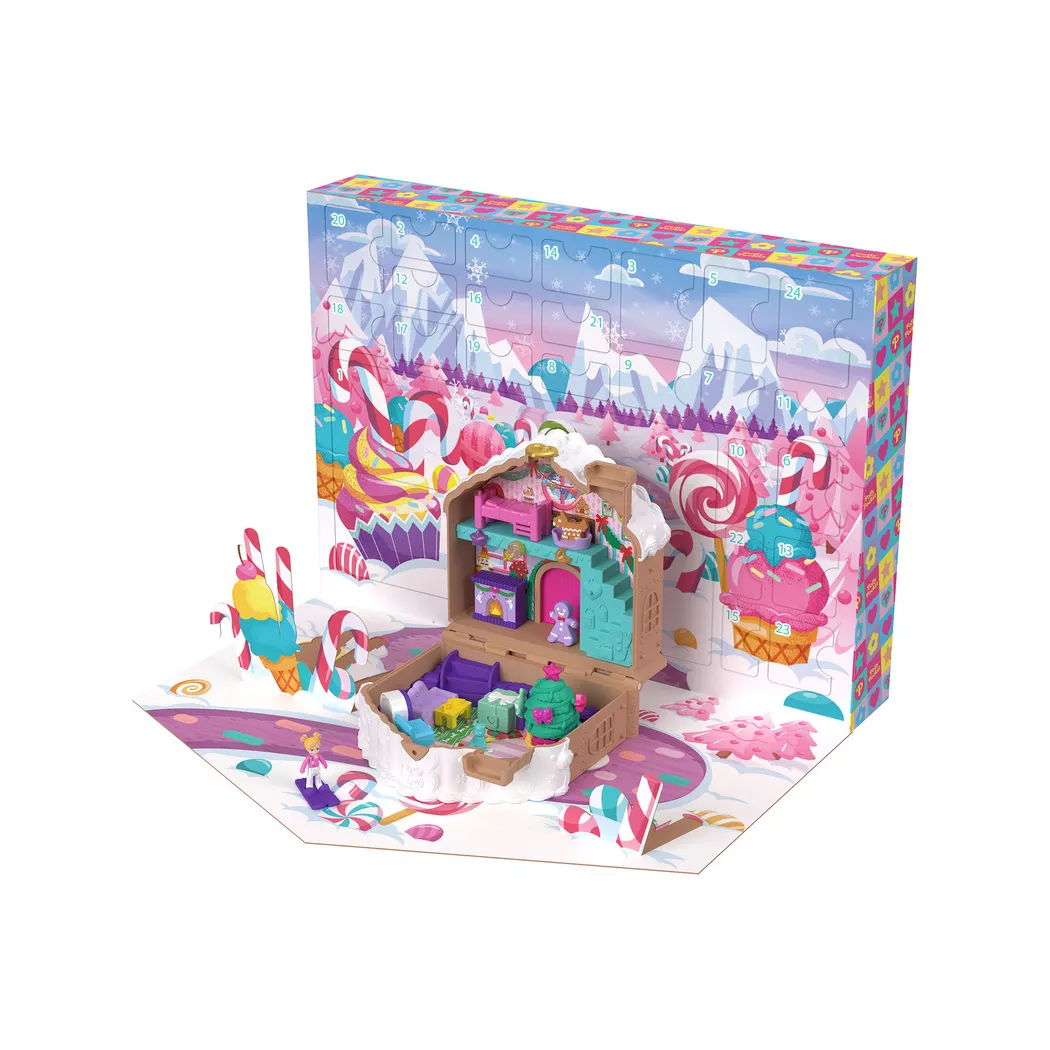 Polly Pocket - Adventskalender, Multicolor