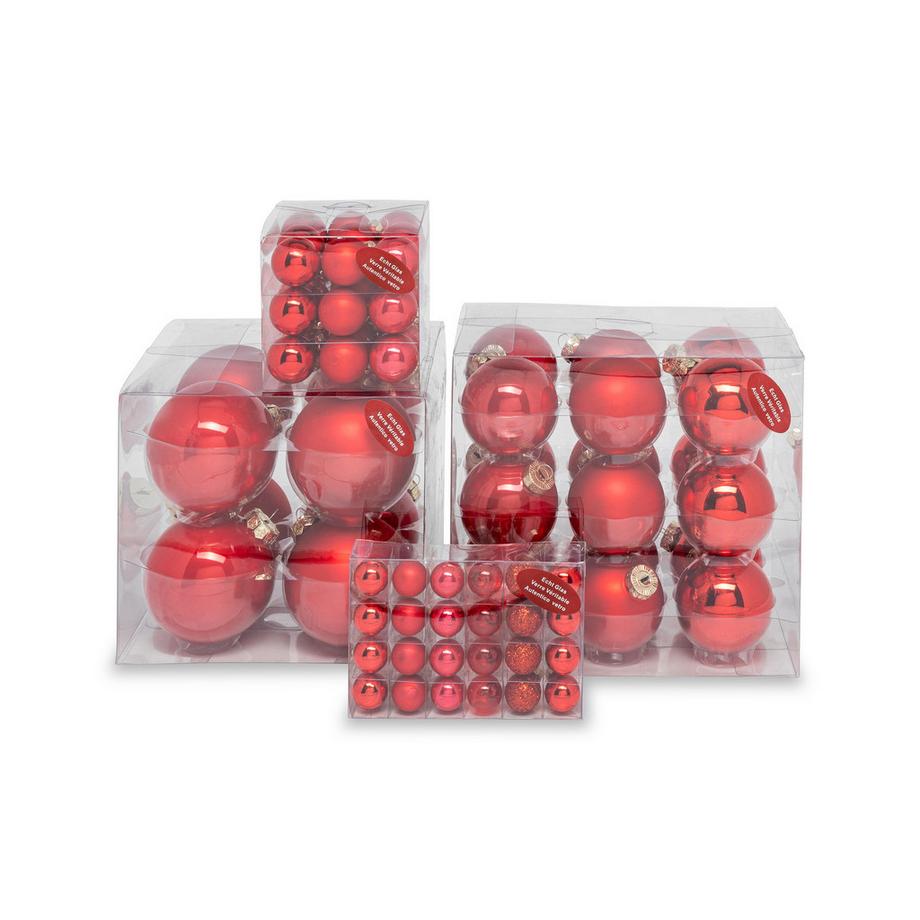Manor Set de boules de Noël Minikugel Set 24 Stück 
