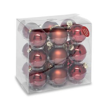 Set de boules de Noël, 18 pièces