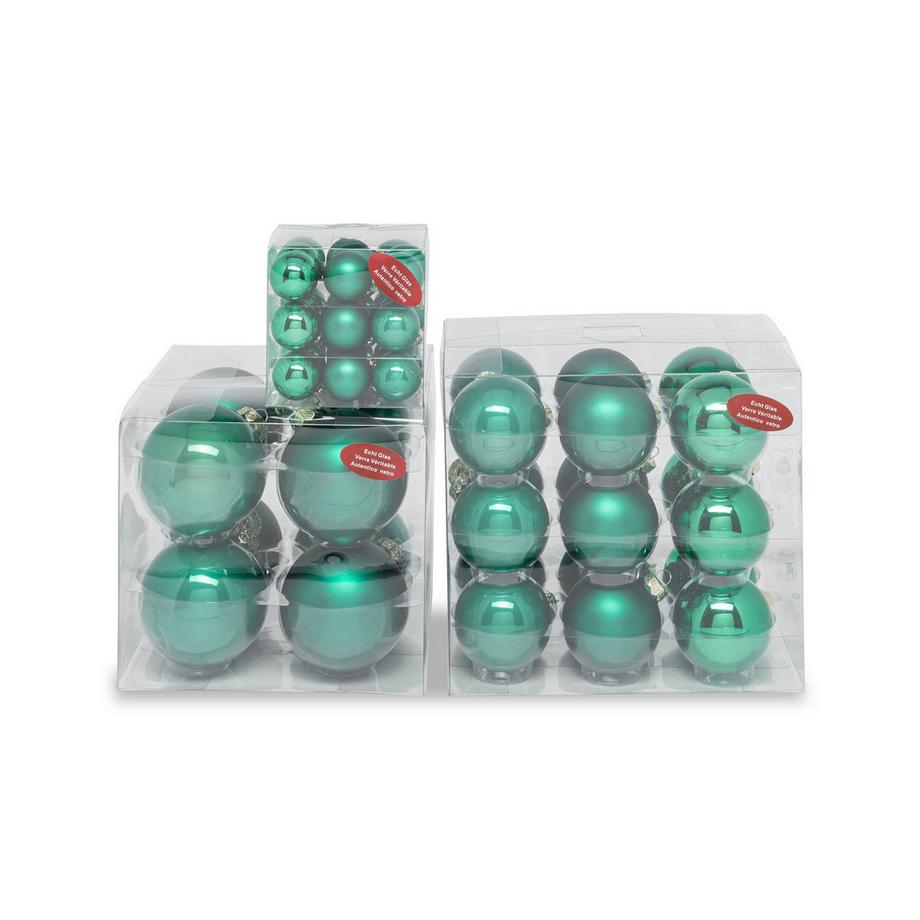 Manor Set di gingilli di Natale, 18 pezzi Weihnachtskugel Set 18 Stück 