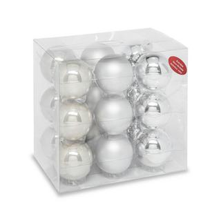 Manor Set de boules de Noël, 18 pièces Weihnachtskugel Set 18 Stück 