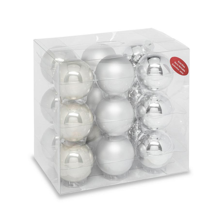 Set de boules de Noël, 18 pièces