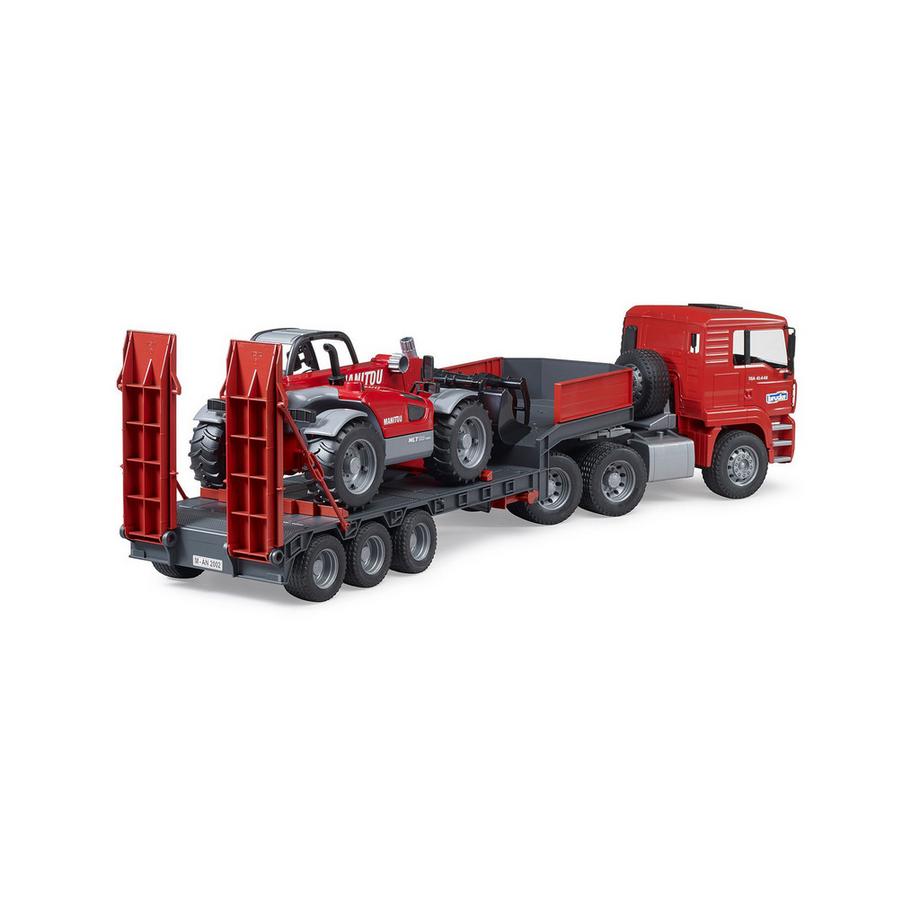 bruder  Camion con rimorchio 