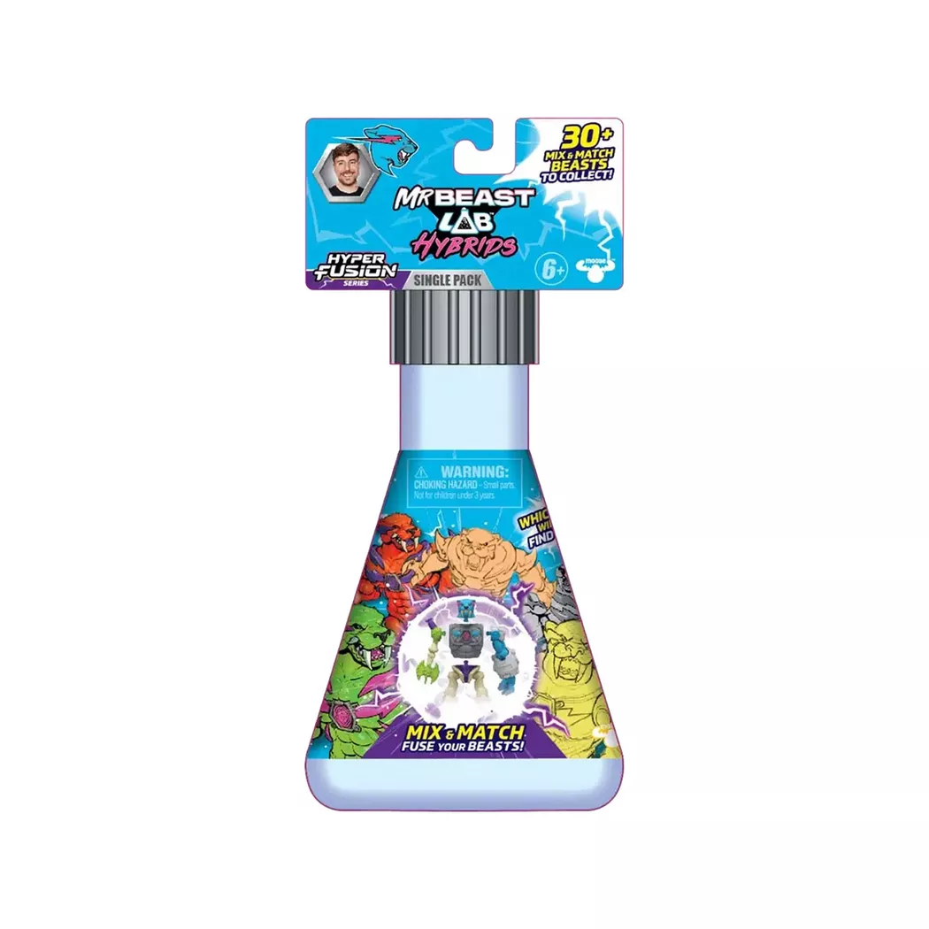 Moose Toys - Mr Beat Lab Hybrid Figur, Überraschungspack, Multicolor